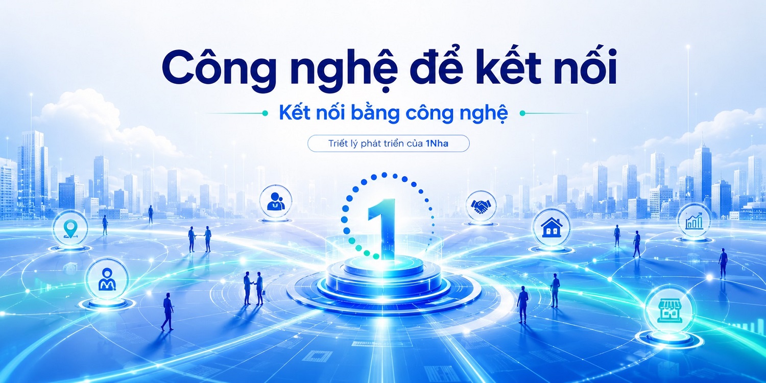 Công nghệ để kết nối, kết nối bằng công nghệ – Triết lý phát triển của 1Nha